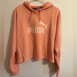 Peach Puma Hoodie